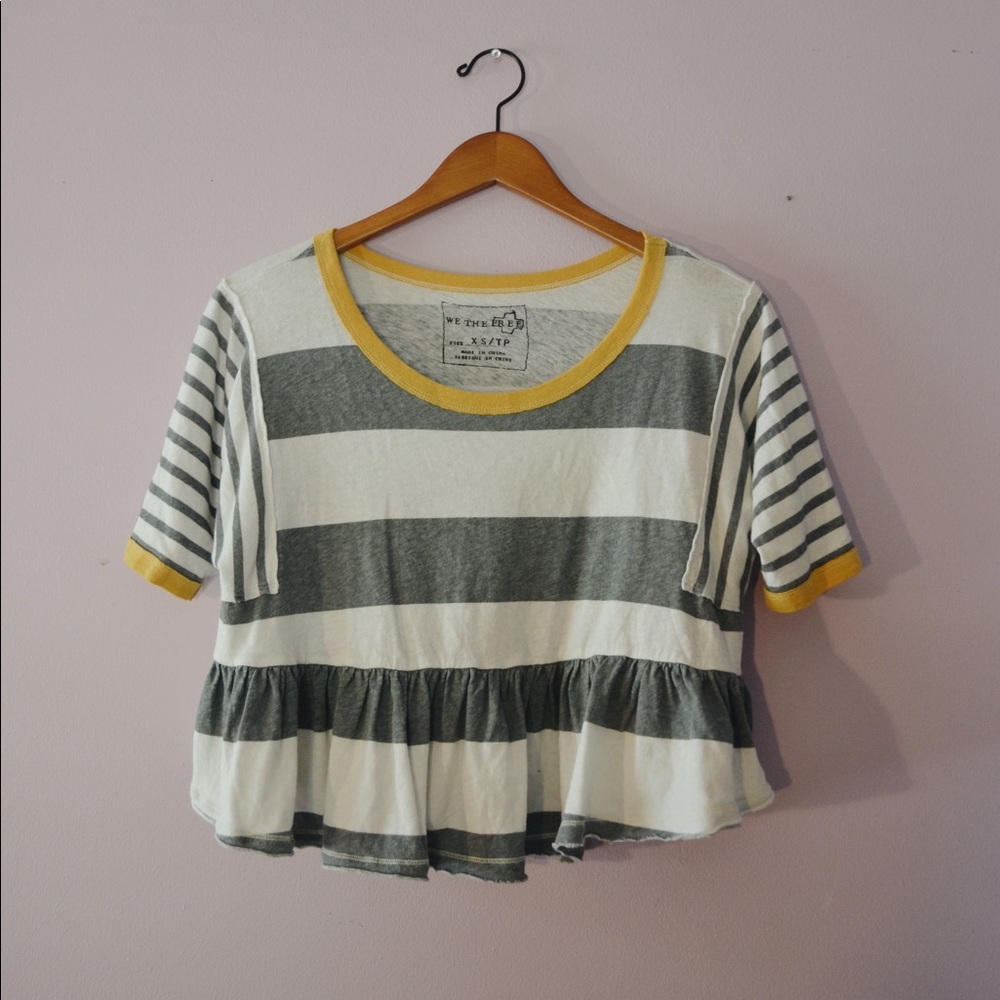 We The Free Striped Top